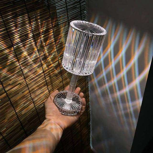 Lámpara LED cristal Inteligente con Control Remoto y Touch