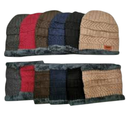 Chullos mas cuellera - Gorro afelpado