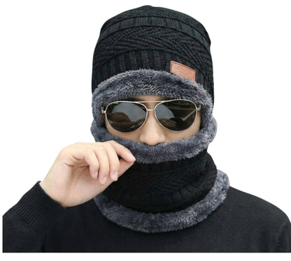 Chullos mas cuellera - Gorro afelpado