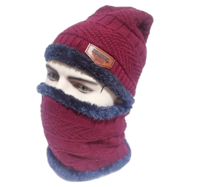 Chullos mas cuellera - Gorro afelpado